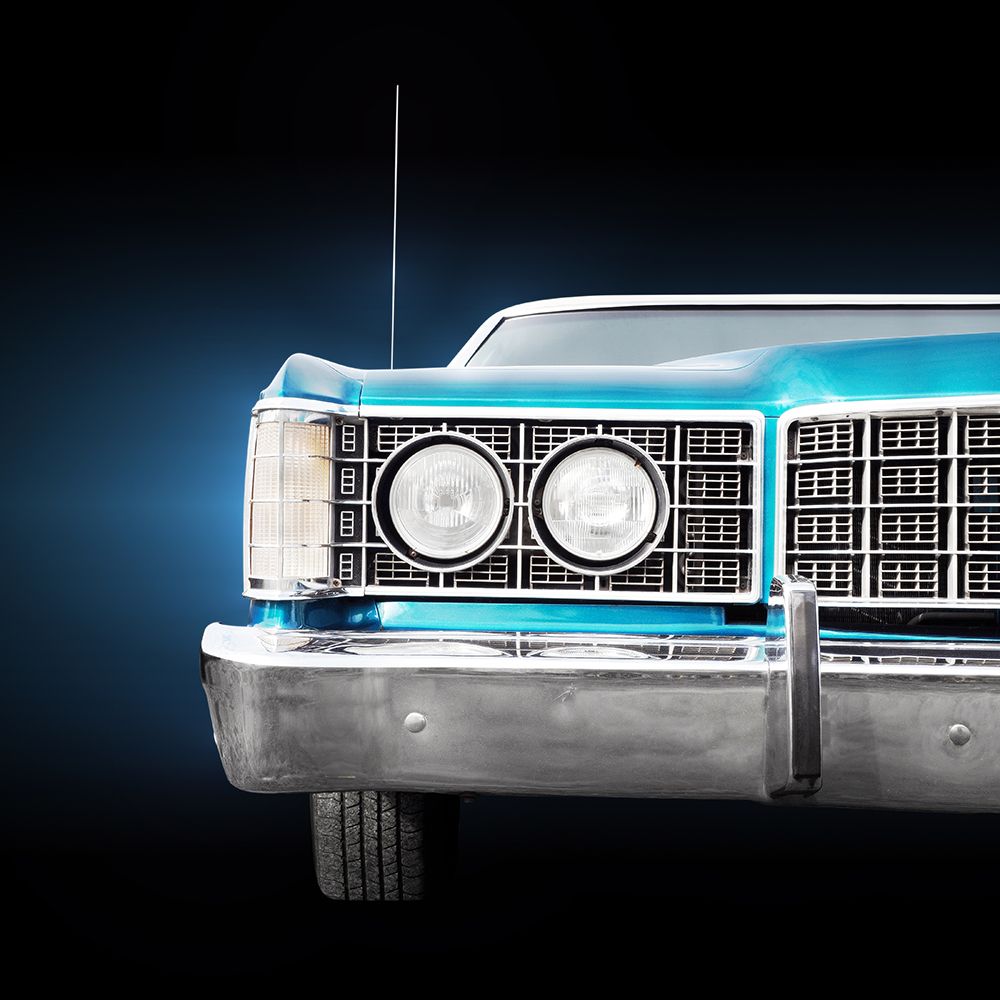 US classic car 1973 Limited Hardtop art print by Beate Gube for $57.95 CAD