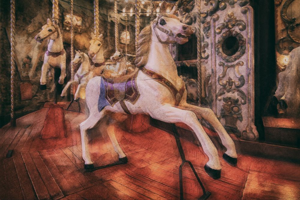 At Night In The Museum art print by Roswitha Schleicher-Schwarz for $57.95 CAD