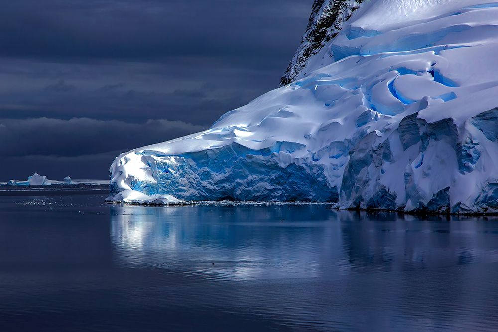 The Silent Blue Icebergs In Antarctica art print by Raymond Ren Rong for $57.95 CAD