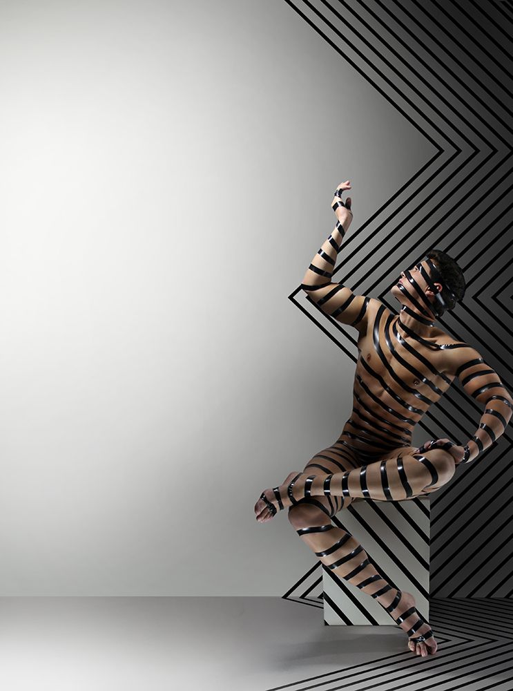 Stripes Ii art print by DDiArte for $57.95 CAD