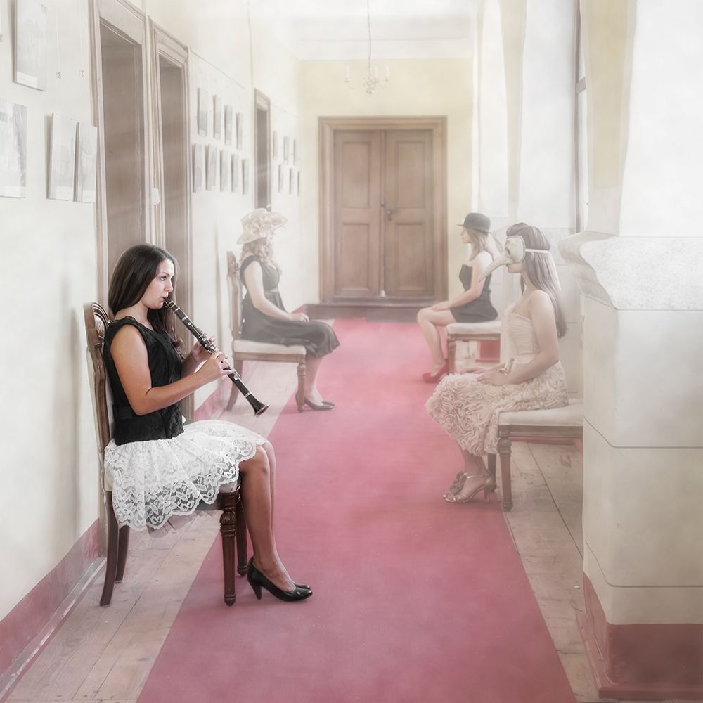 Waiting Room For Creative Folks art print by Roswitha Schleicher-Schwarz for $57.95 CAD
