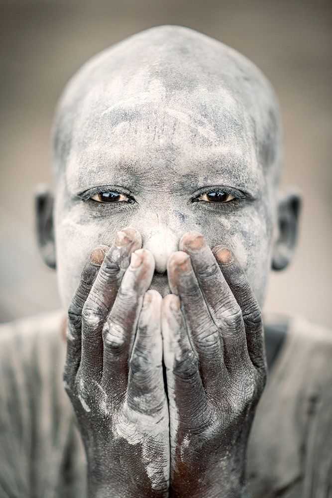 Mundari Boy Herder art print by Trevor Cole for $57.95 CAD