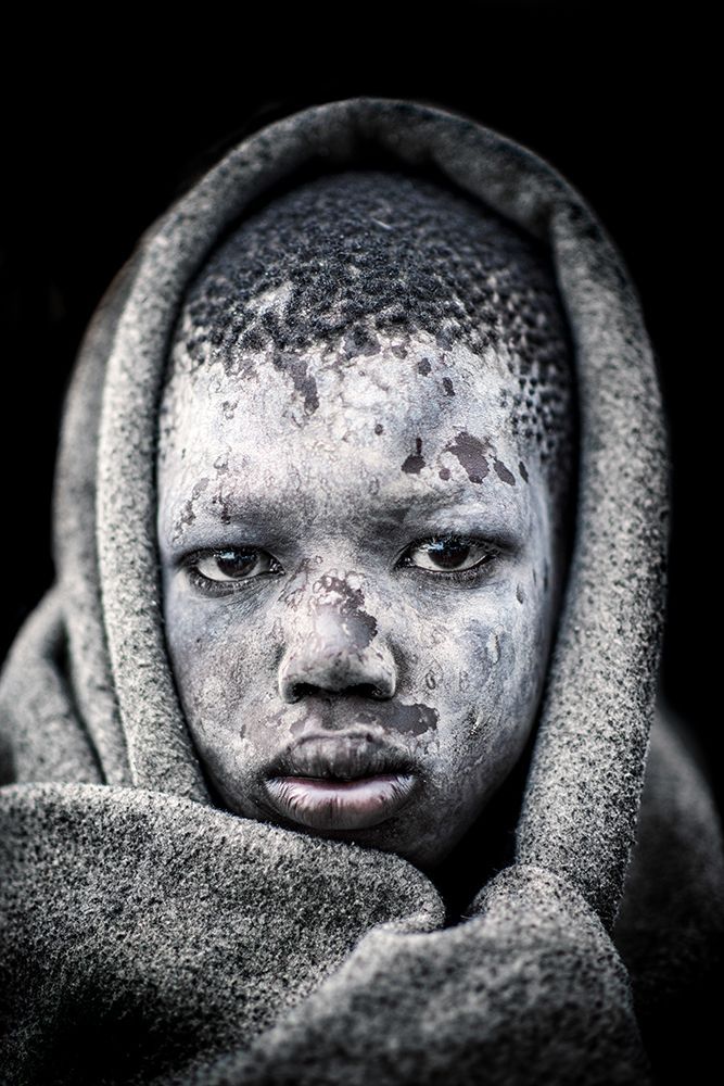 Mundari Boy Portrait art print by Trevor Cole for $57.95 CAD
