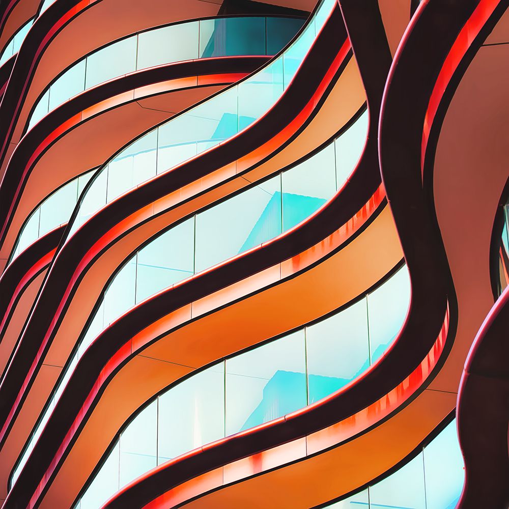Concrete Curves art print by Bruno Flour for $57.95 CAD
