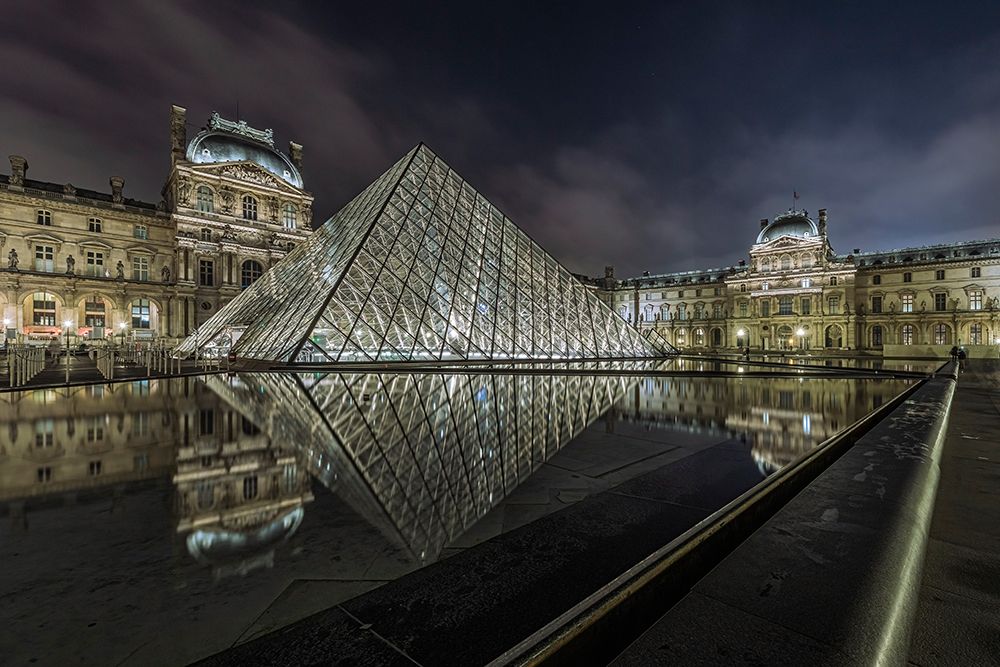 Paris @ Night art print by Kobi Benmoshe for $57.95 CAD