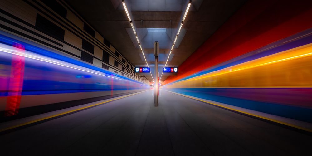 Speed Of Light art print by Andy Dauer for $57.95 CAD