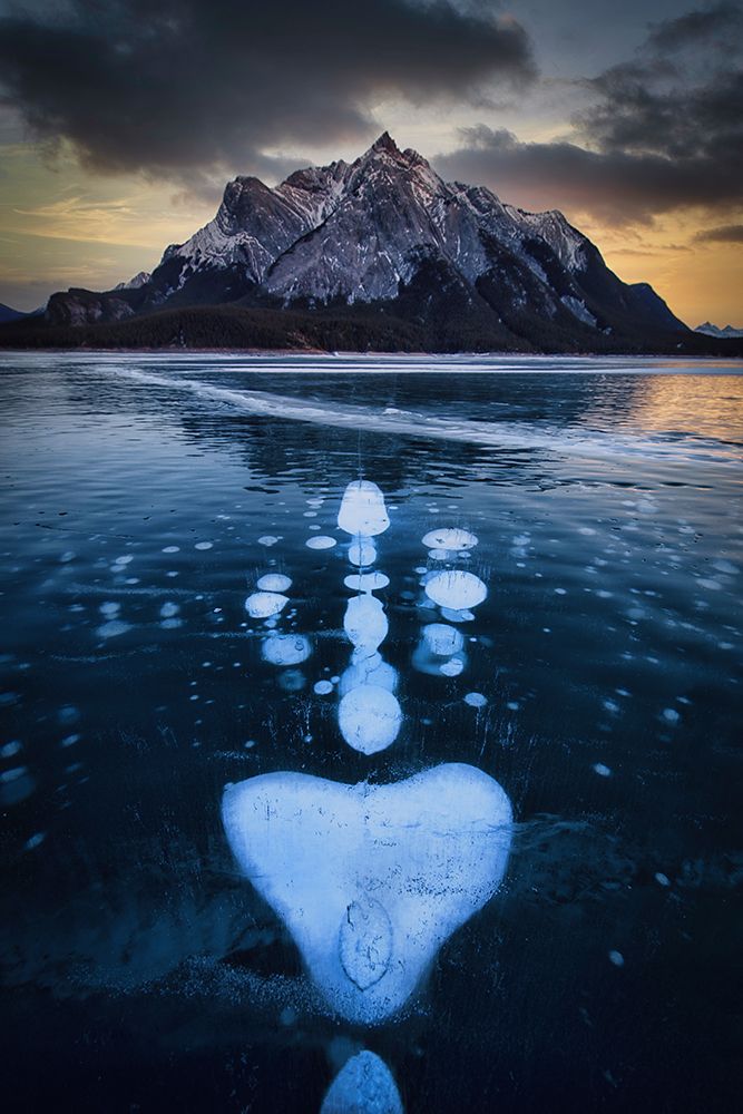 Symmetry Of Icelake art print by Michael Zheng for $57.95 CAD