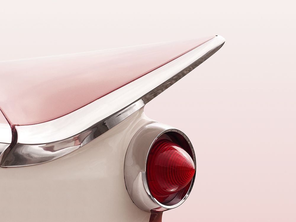 Us Classic Car 1959 Electra Tail Fin Abstract art print by Beate Gube for $57.95 CAD