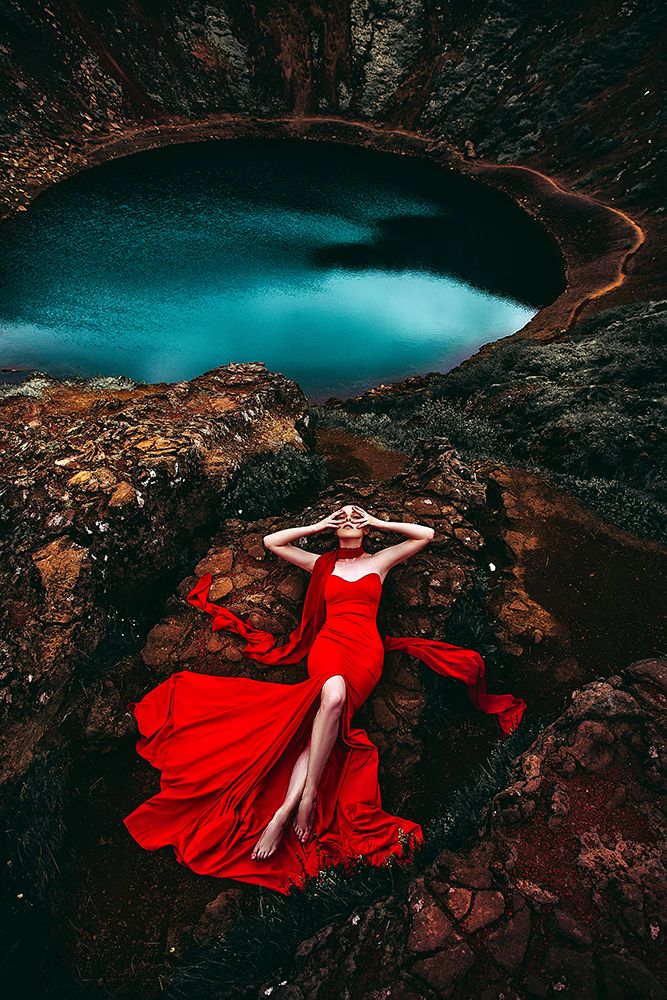 If Your Heart is a Volcano art print by Ruslan Bolgov (Axe) for $57.95 CAD