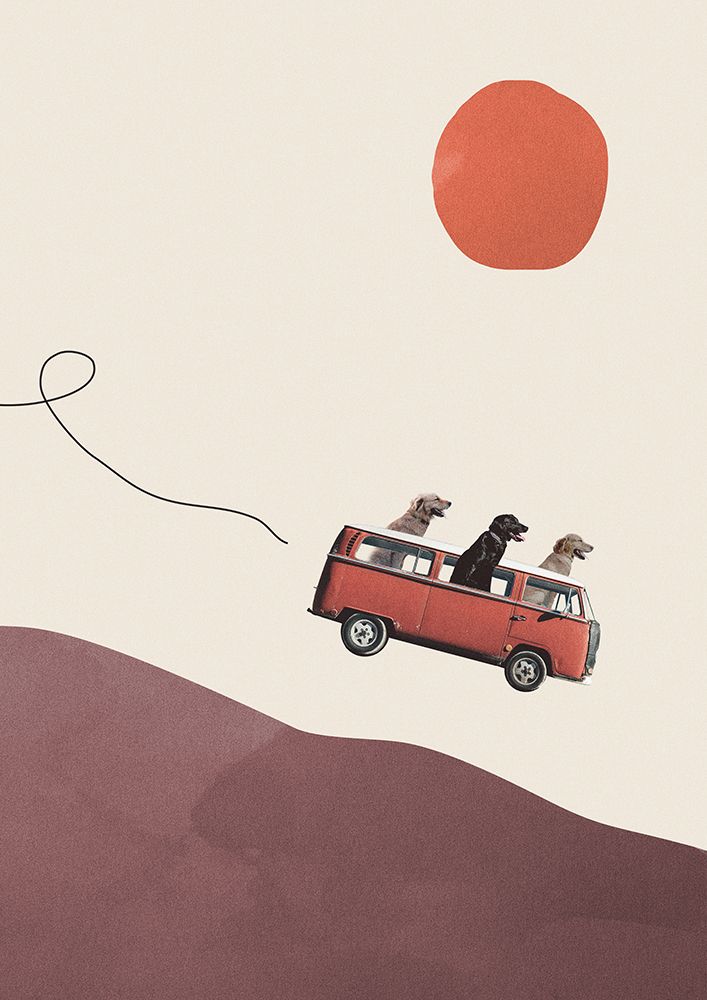 Adventure gang art print by Maarten Leon for $57.95 CAD