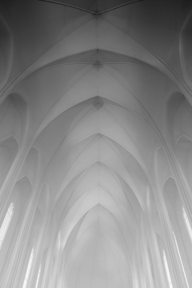 La HallgrAsmskirkja art print by Lynn Grant for $57.95 CAD