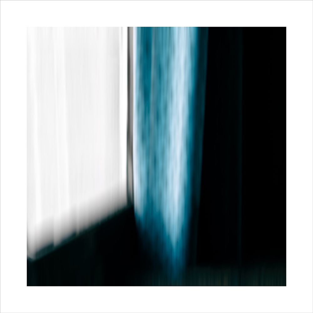 Blue window art print by Jacques Masy for $57.95 CAD