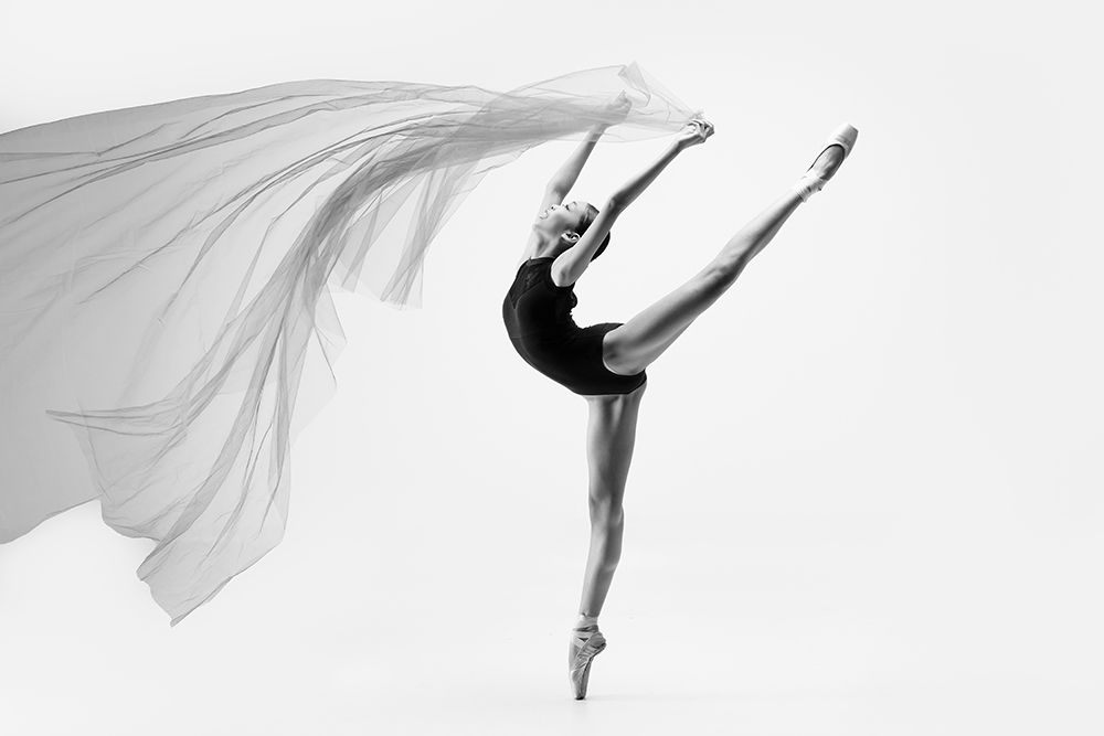 Flying Cloth Ballerina art print by Lisdiyanto Suhardjo for $57.95 CAD