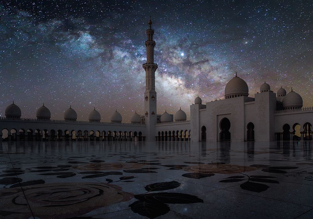 Sheikh Zayed Mosque art print by Ashraf Habib for $57.95 CAD