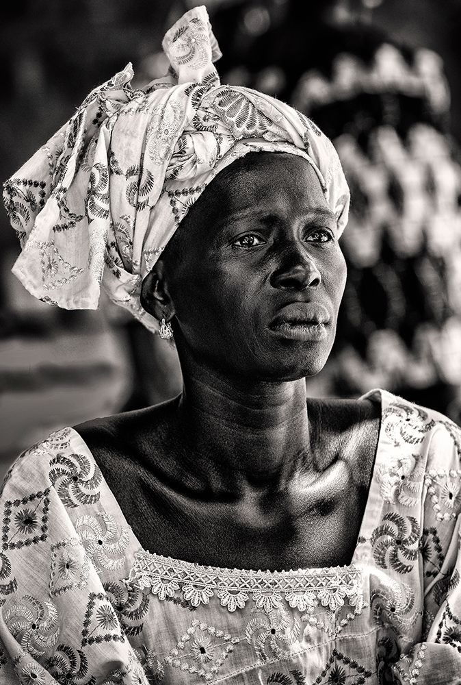 Gambian Woman art print by Milton Louiz for $57.95 CAD