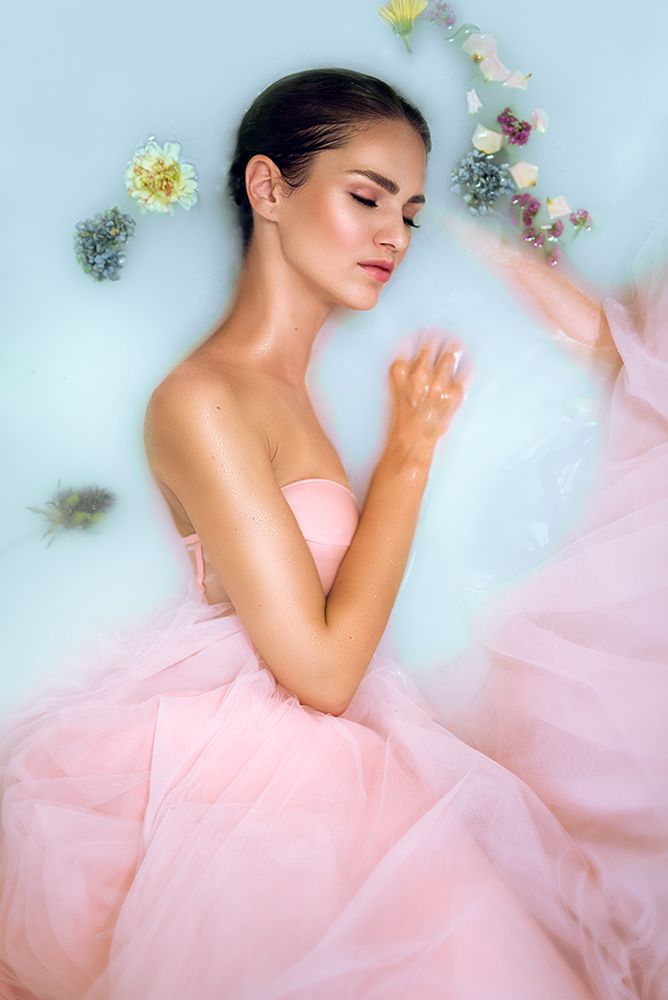 Milk Bath art print by Adalia Fedur for $57.95 CAD