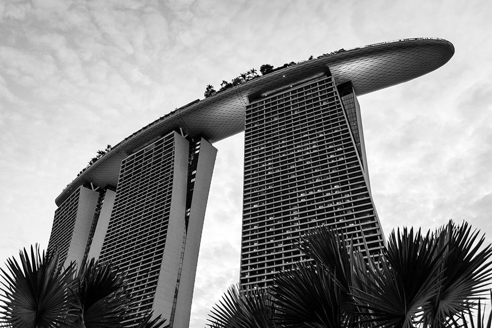 The Marina bay art print by Noam Haimovich for $57.95 CAD