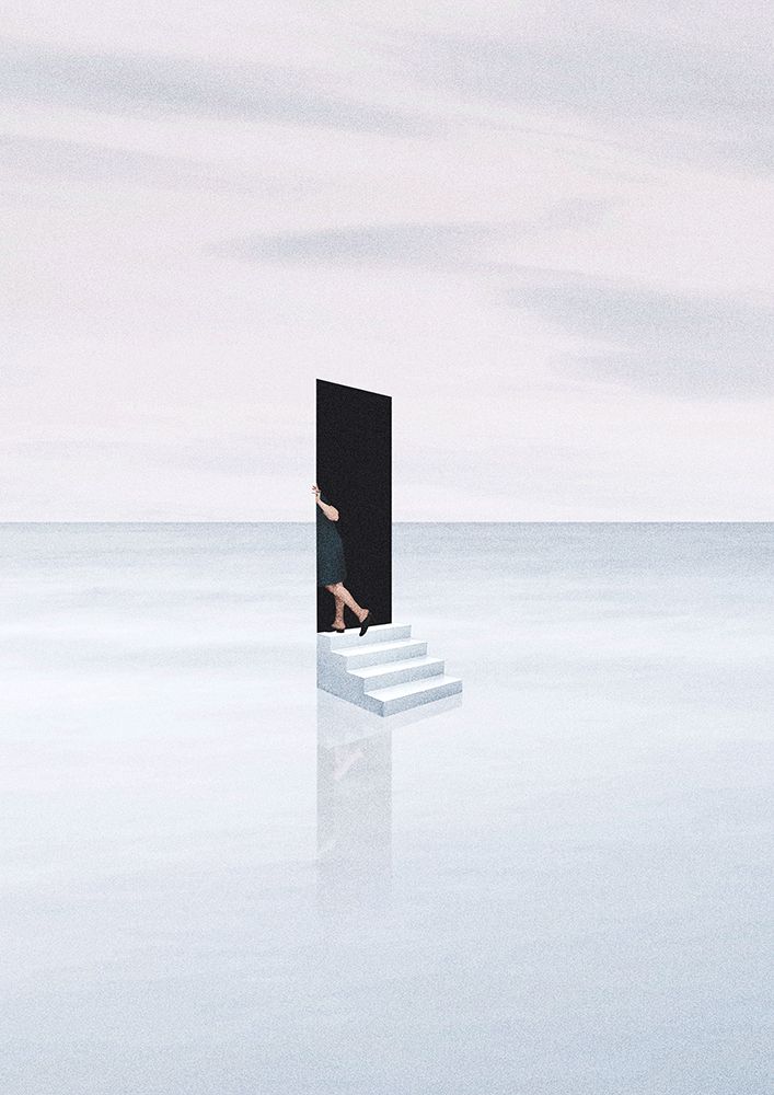 Escapism art print by Maarten Leon for $57.95 CAD