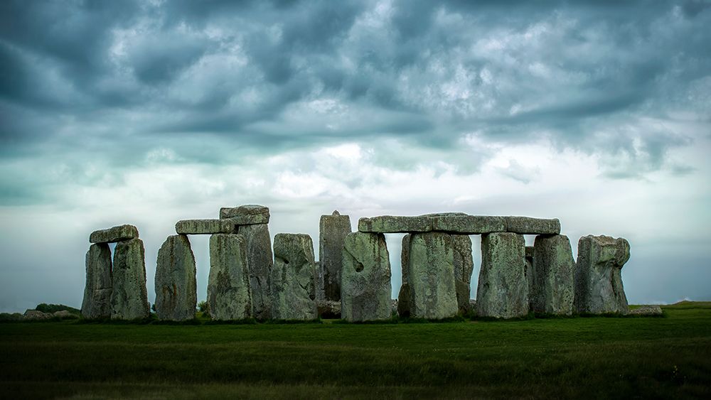 Stonehenge art print by Alex Lu for $57.95 CAD