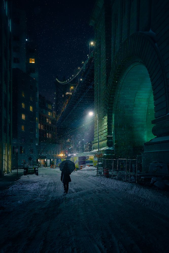 Under The Bridge art print by Javier De La for $57.95 CAD
