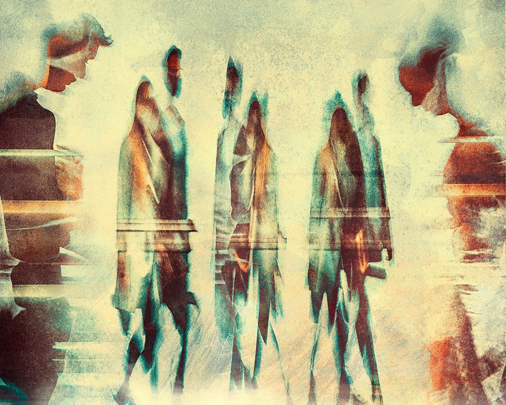 SEPARATED art print by The Jar for $57.95 CAD