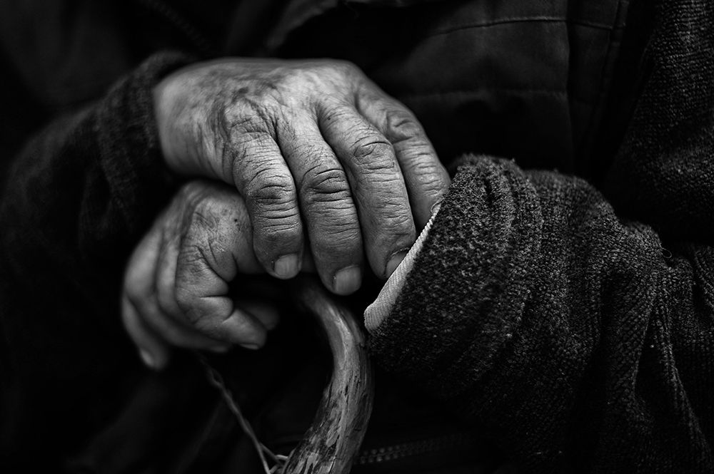 Retired hands art print by Yiannis Logiotatides for $57.95 CAD