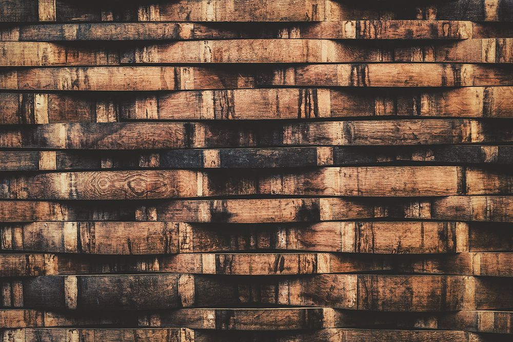 Wine Barrel Slats art print by Tim Mossholder for $57.95 CAD