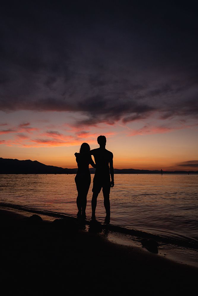 Couple Silhouette art print by Tim Mossholder for $57.95 CAD