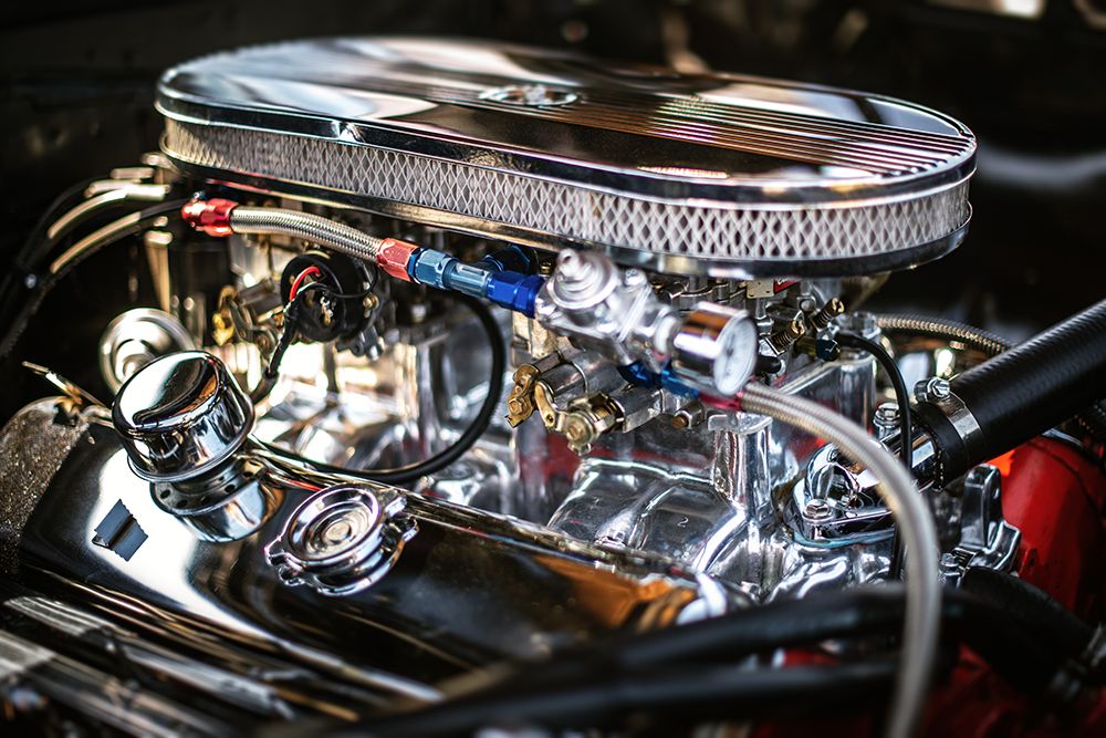 Auto Engine art print by Tim Mossholder for $57.95 CAD