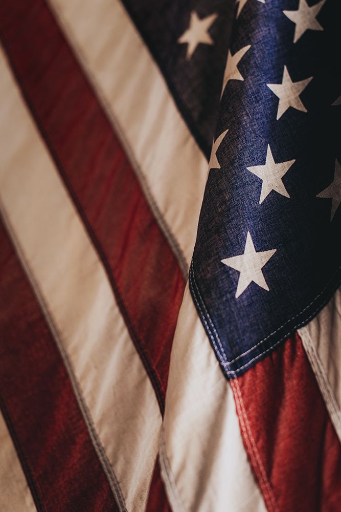 USA Flag art print by Tim Mossholder for $57.95 CAD