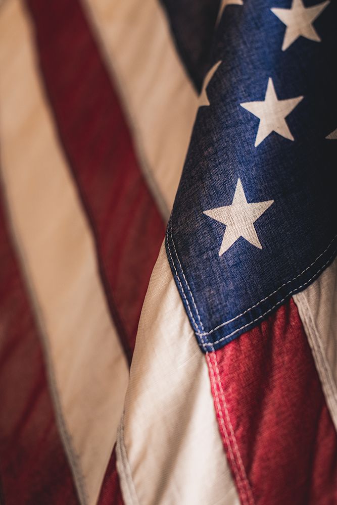 USA Flag art print by Tim Mossholder for $57.95 CAD