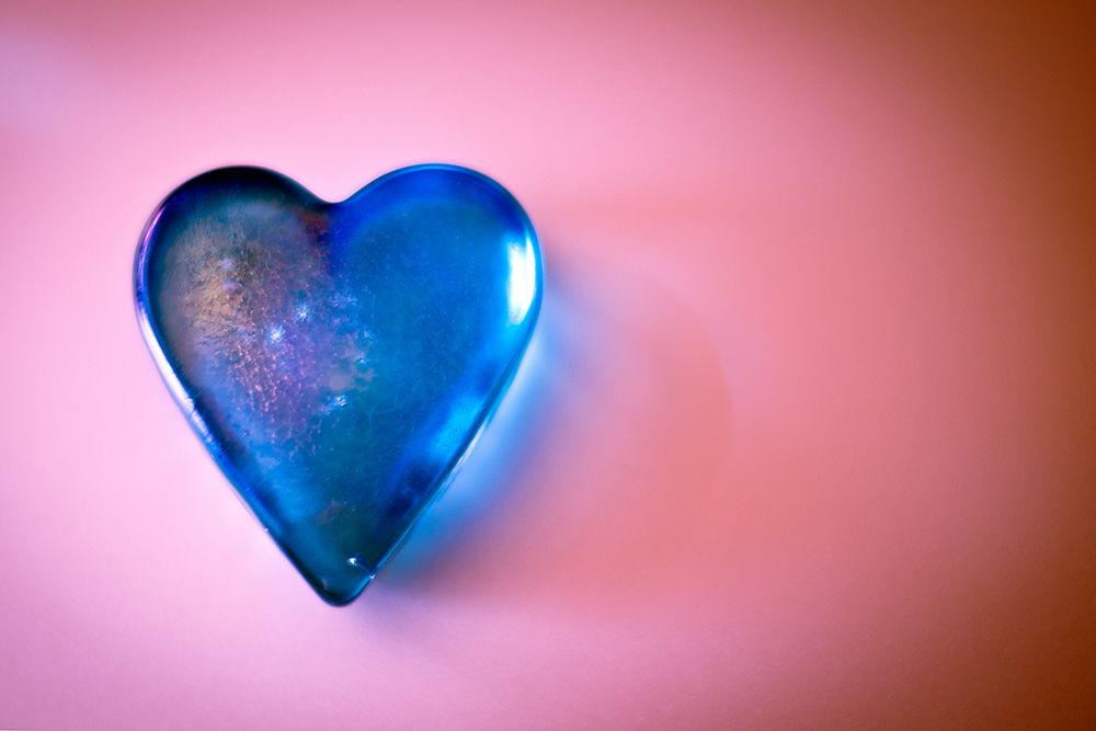 Blue Heart art print by Tim Mossholder for $57.95 CAD