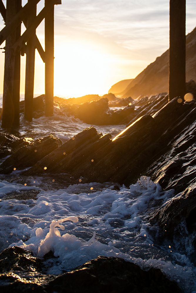 Coast at Sunset art print by Tim Mossholder for $57.95 CAD