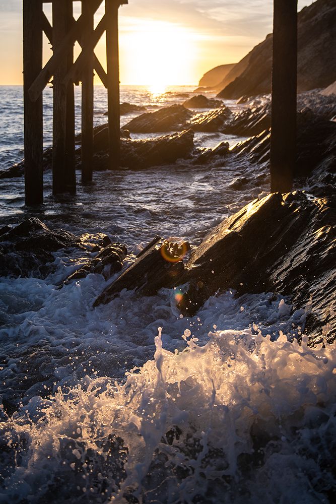 Coast at Sunset art print by Tim Mossholder for $57.95 CAD