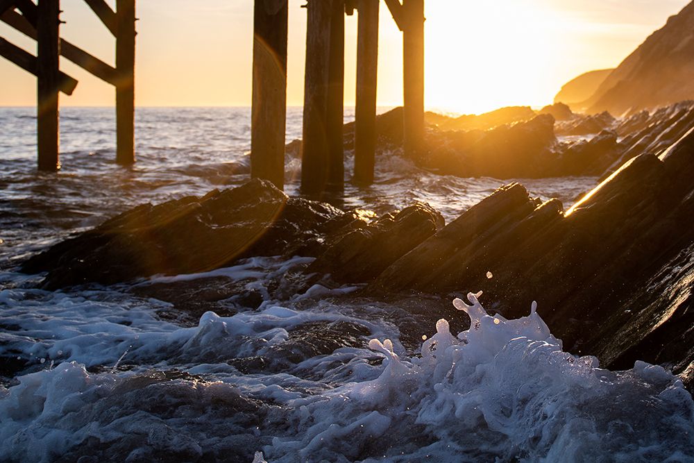 Coast at Sunset art print by Tim Mossholder for $57.95 CAD