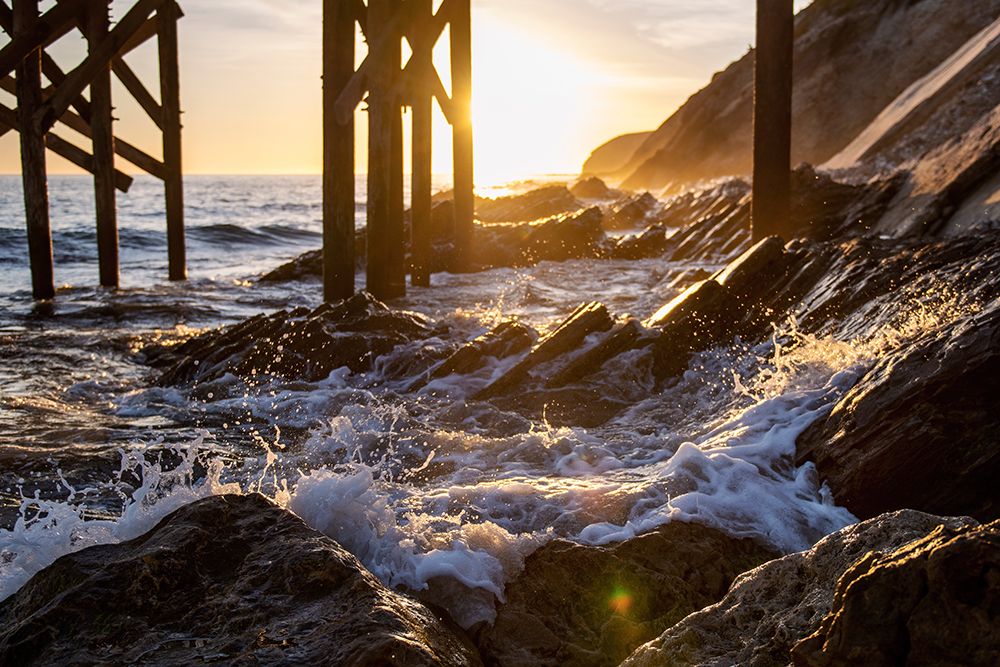 Coast at Sunset art print by Tim Mossholder for $57.95 CAD