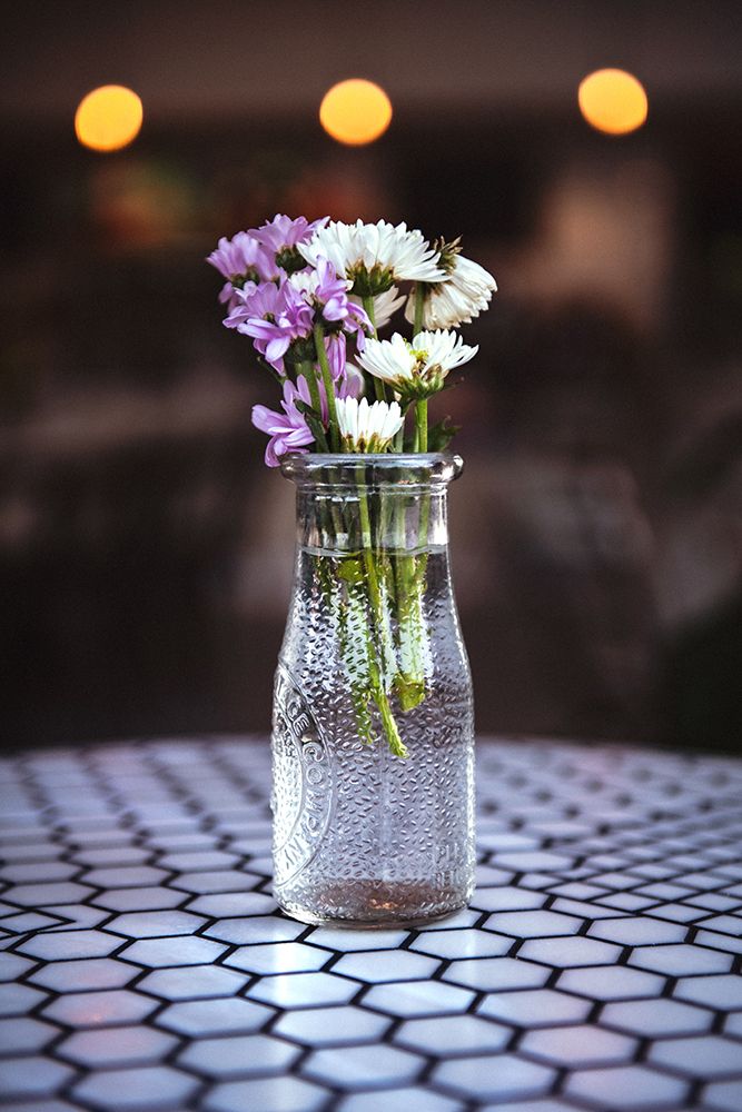 Flowers on Table art print by Tim Mossholder for $57.95 CAD