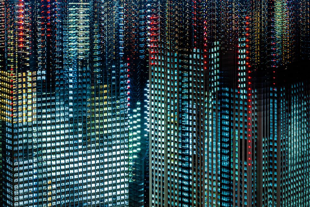 tokyo layers art print by Sasaki Makoto for $57.95 CAD