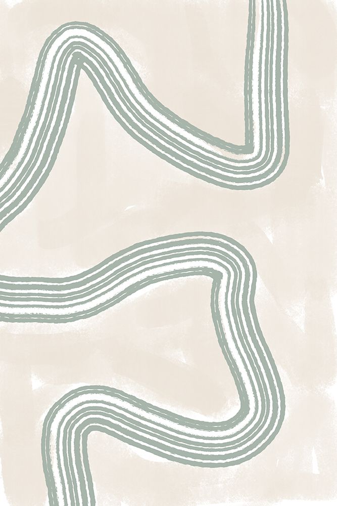 Abstracto Twist art print by Anastasia Sawall for $57.95 CAD