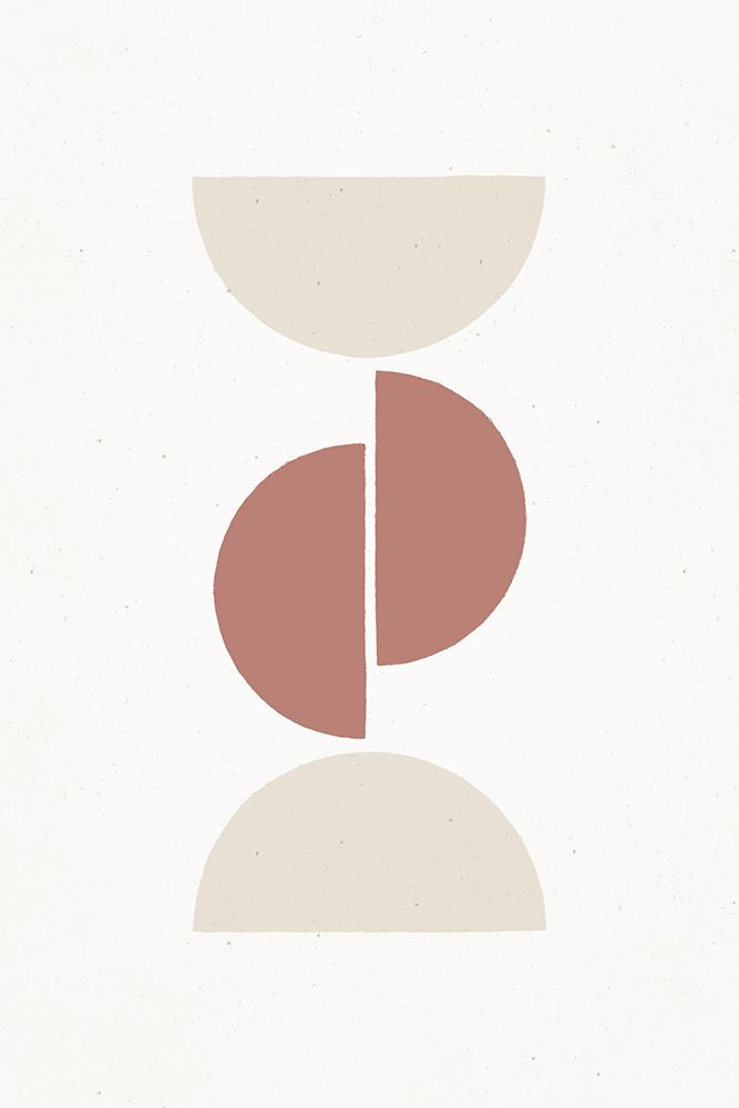 Rust and Sand - Geo art print by Anastasia Sawall for $57.95 CAD
