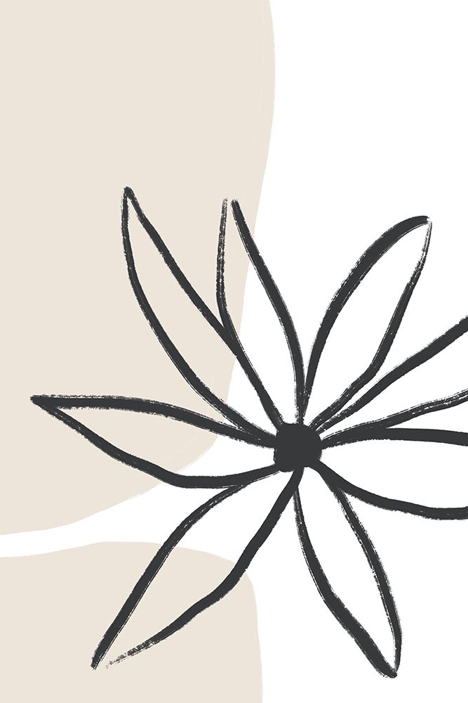 Flower and Cream art print by Anastasia Sawall for $57.95 CAD