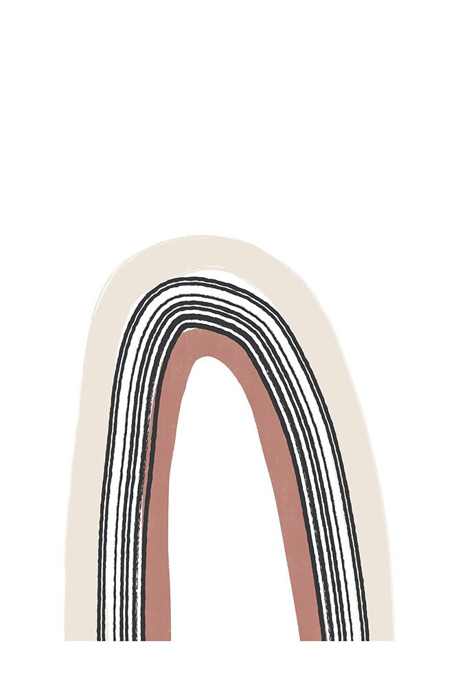 Textured Rainbow art print by Anastasia Sawall for $57.95 CAD