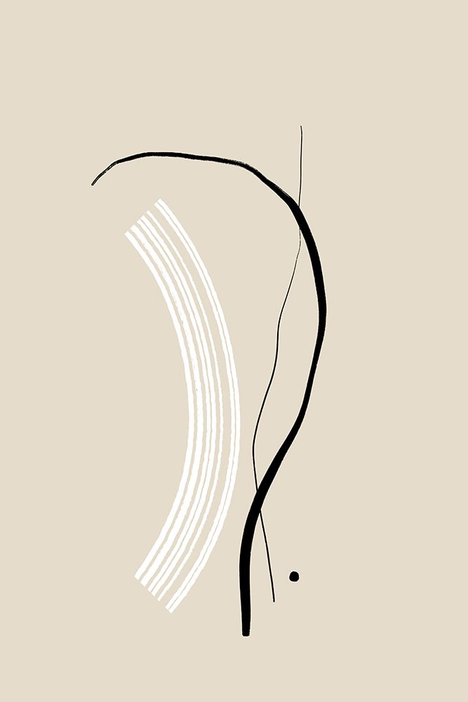 Composition of Lines - The First art print by Anastasia Sawall for $57.95 CAD