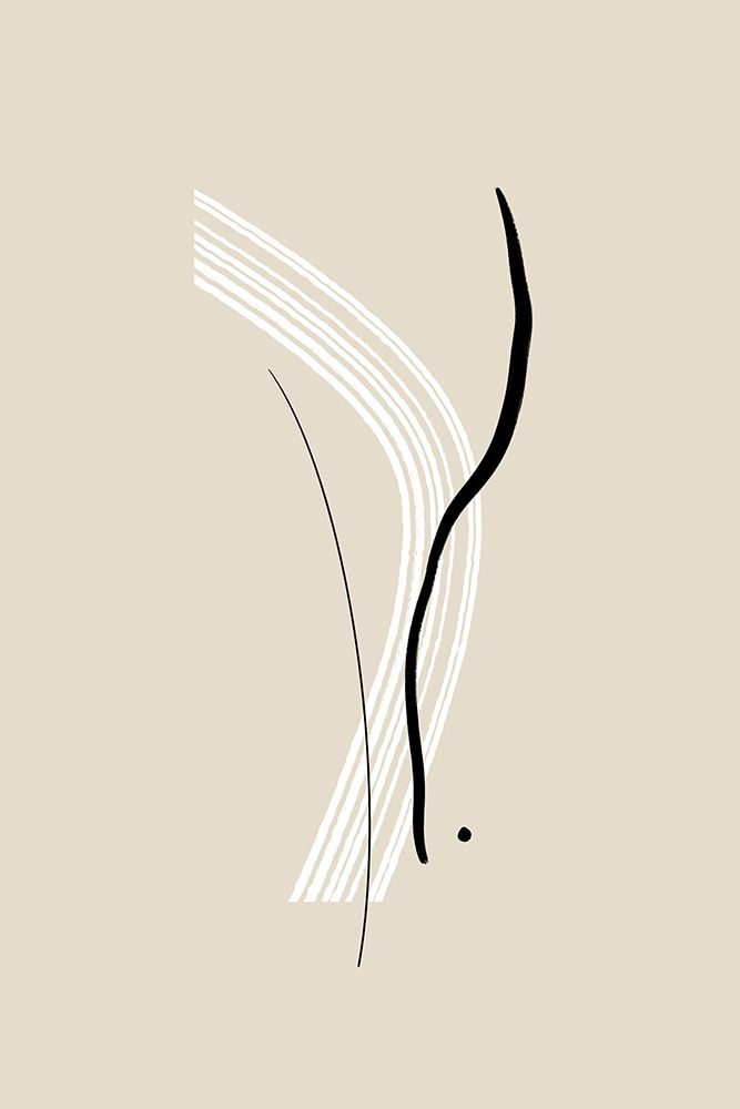 Composition of Lines - The Second art print by Anastasia Sawall for $57.95 CAD