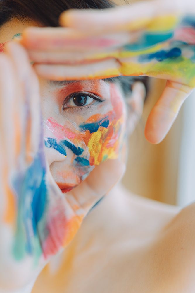 COLORFUL art print by H112O1 for $57.95 CAD