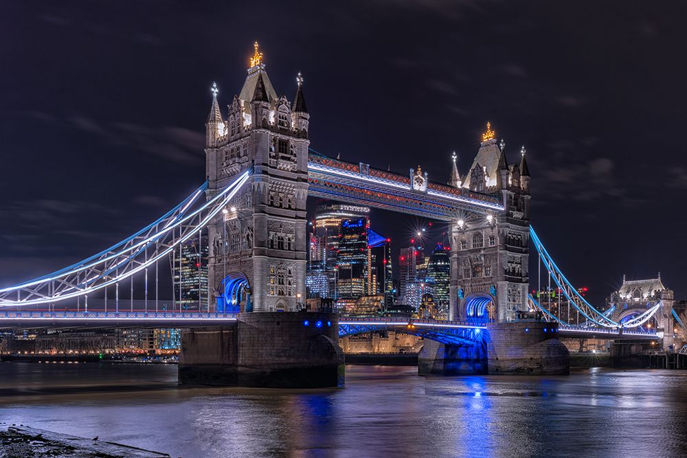 Tower Bridge In London art print by Michael Kalika for $57.95 CAD