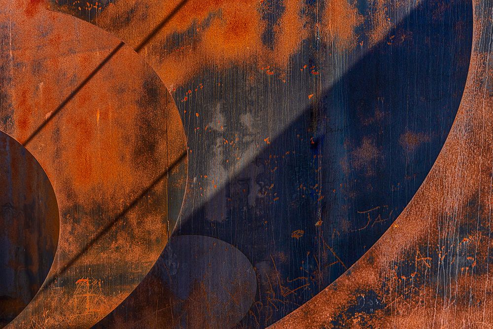 Artistic rusty look art print by Greetje Van Son for $57.95 CAD