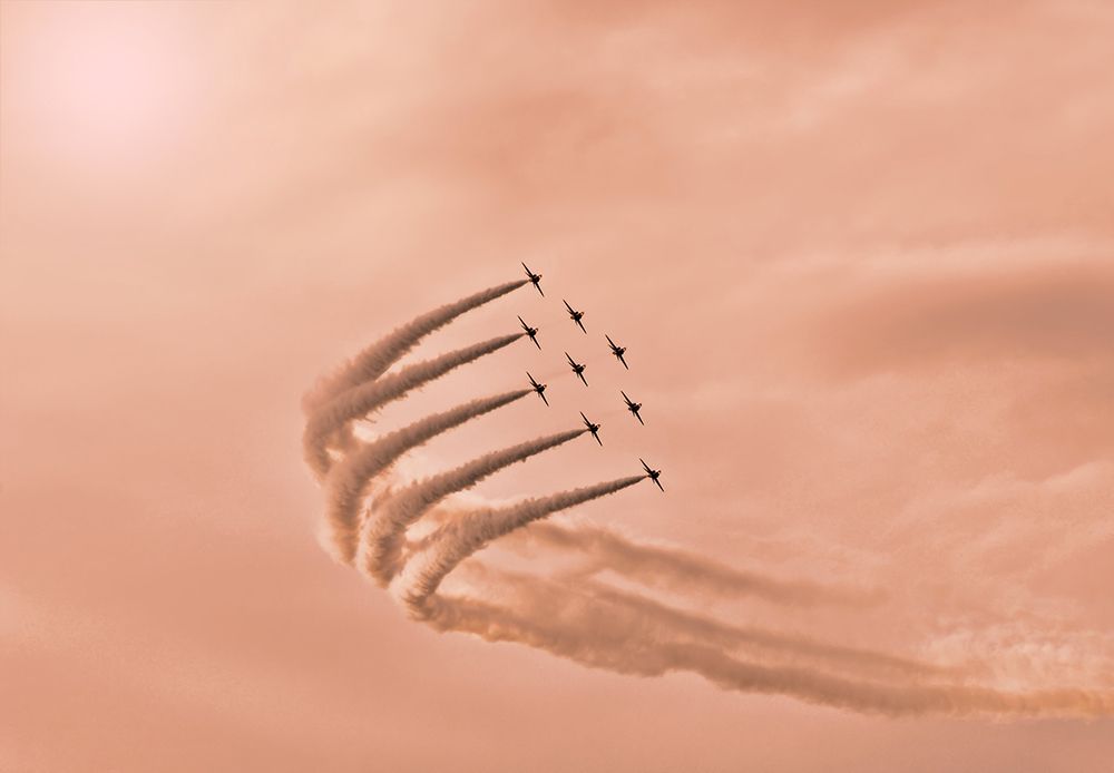 Sunset Arrows art print by Gareth Thomas for $57.95 CAD