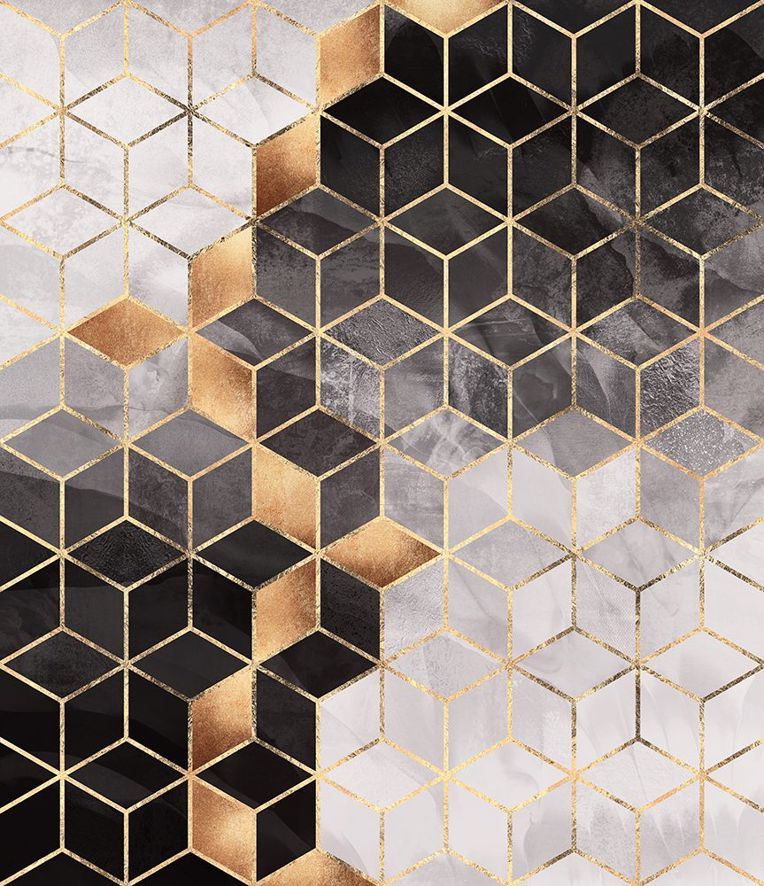 Smoky Cubes art print by Elisabeth Fredriksson for $57.95 CAD