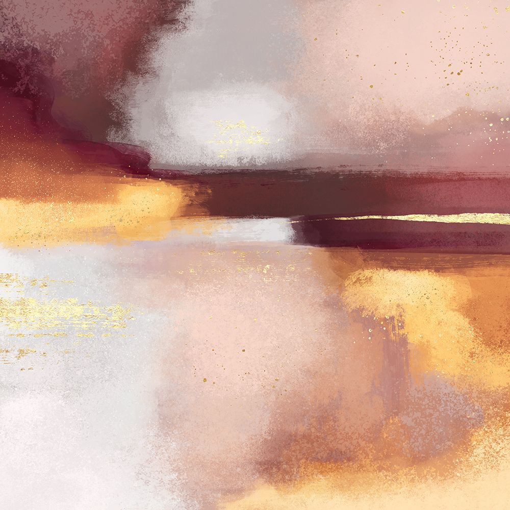 Burgundy Sunset art print by Elisabeth Fredriksson for $57.95 CAD